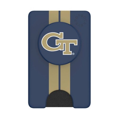 NCAA Georgia Tech Yellow Jackets PopSockets PopWallet+ (with PopTop)