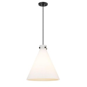 Newton Cone - 1 Light Pendant In Industrial Style-20.13 Inches Tall and 18 Inches Wide - 1 of 1