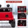 Coucheta Licensed Toyota Truck Ride On Car for Kids, 12V Electric, Parent Remote Control, 3 Speeds, MP3 Player, LED Lights - 3 of 4
