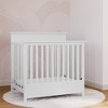 Storkcraft Petal 4-in-1 Convertible Mini Crib with Mattress - 2 of 4