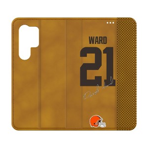NFL Cleveland Browns Players Game Tactic Folio Cell Phone Case for Samsung Galaxy - 1 of 4
