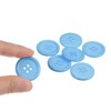 Unique Bargains Sewing Resin Round Flat 4-Hole Replacement Craft Buttons 20 Pcs - 4 of 4