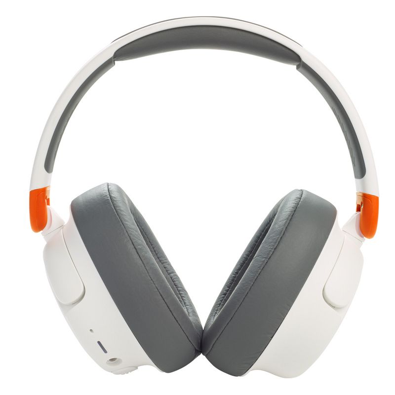 JBL JR460NC Wireless Over-Ear Noise Canceling Kids Headphones (White)., 4 of 14