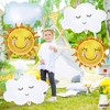 KatchOn, Big Sun and Cloud Balloons Set - 29 Inch, Pack of 5 | Sunshine Party Decorations | Boho Sunshine Balloons - 2 of 4