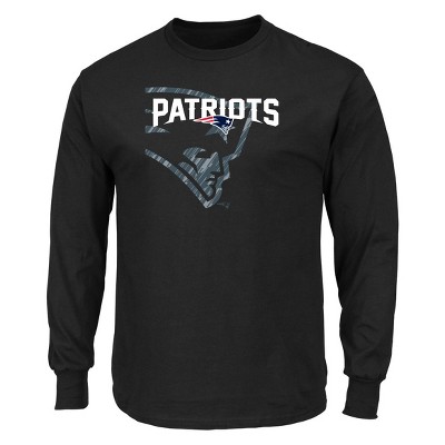 black new england patriots shirt