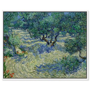 Art Remedy Vincent van Gogh - Olive Orchard Van Gogh Classic Fields and Floral Wall Art Framed - 1 of 4
