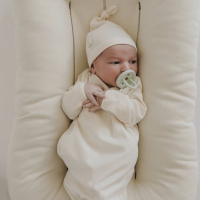 Snuggle Me Organic Infant Lounger Baby Bed Portable for sale