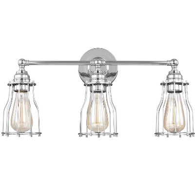 Generation Lighting Calgary 3 light Chrome Wall Bath Fixture VS24003CH