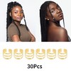 Unique Bargains Hollow Out Hair Cuffs Dreadlock 30 Pcs - 3 of 4