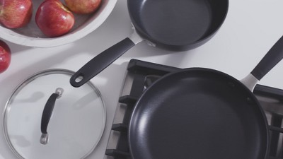 OXO 10-Piece Non-Stick Aluminum Cookware Set with Glass Lids