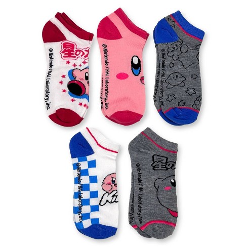 Kirby 3 Pack Juniors Ankle Socks 