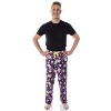 Seven Times Six SpongeBob SquarePants Men's Space Chase Adult Lounge Pajama Pants Multicoloured - 4 of 4