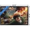 Trends International Attack on Titan: Season 2 - Trio Framed Wall Poster Prints - 3 of 4