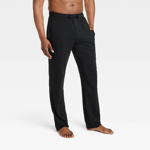 Men's Cotton Modal Knit Pajama Pants - Goodfellow & Co™ Black XL