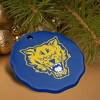 Fort Valley State University Primary Logo Porcelain Scalloped Holiday Christmas Tree Ornament - 4 of 4