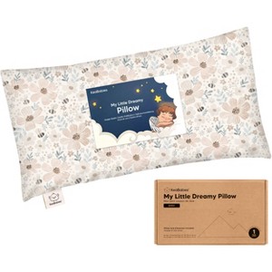KeaBabies Buddy Toddler Pillow with Pillowcase, 10x18 Buddy Pillow for Toddler, Soft Kids Pillow for Sleeping, Travel, Age 2-5 - 1 of 4