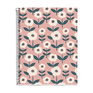 Miquel Rius 4 Subject Lined Notebook, 11" x 9", 120 Sheets, Heavyweight Paper, Subjects Separated by Color, Perforated, Laminated Board Cover - 1 of 1