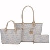 MKF Collection Lady II M Signature Large Tote, Small Tote & Wallet Set Vegan Leather, Stylish Women’s Handbag M Design by Mia K - 2 of 4