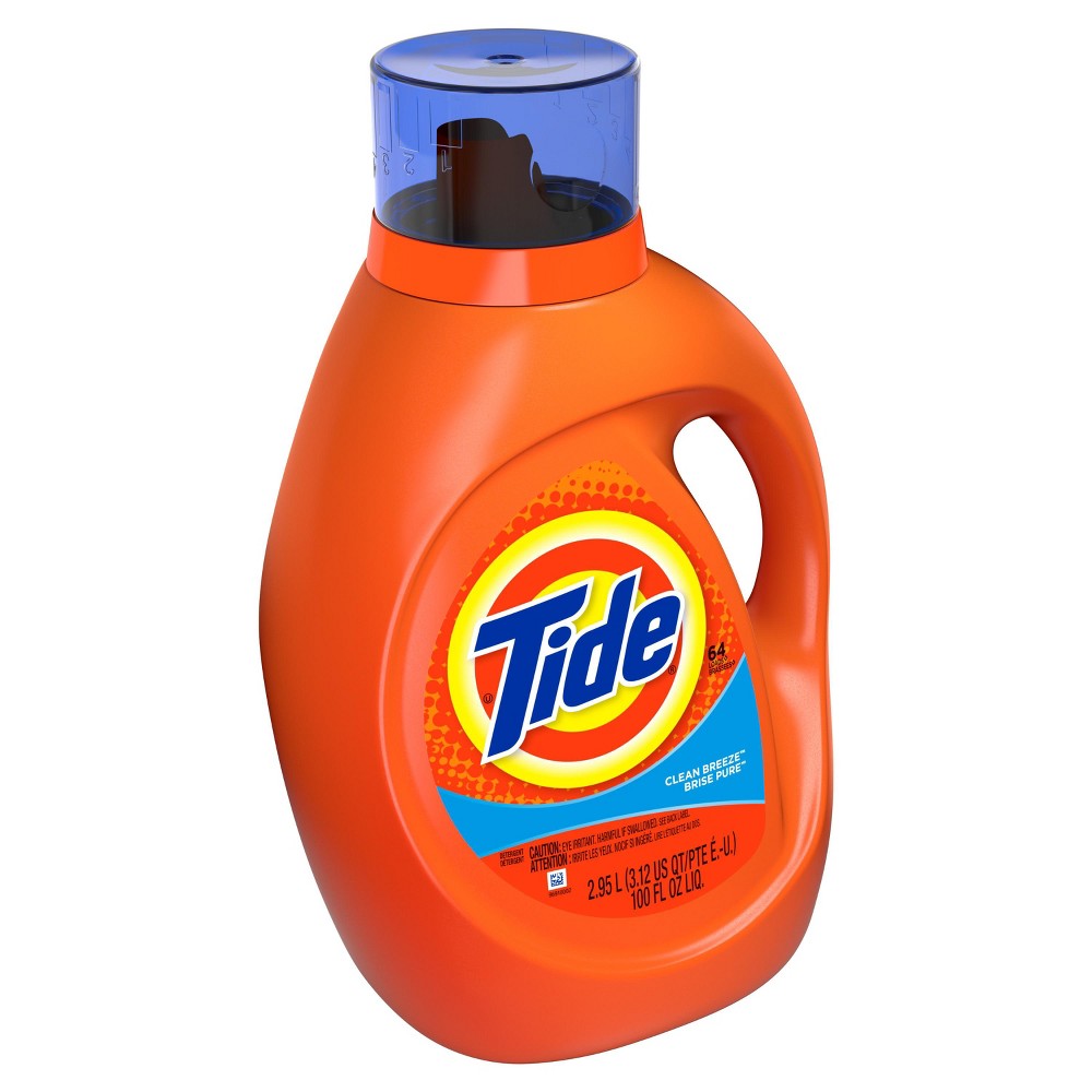 UPC 037000090908 product image for Tide Clean Breeze Liquid Laundry Detergent - 100 fl oz | upcitemdb.com