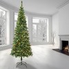 National Tree Company First Traditions Pre-Lit Linden Spruce Artificial Christmas Tree Warm White LED Lights - 2 of 3