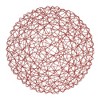Design Imports Spice  Woven Paper Round Placemat Set/6 - 2 of 4