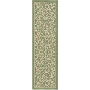 Courtyard CY2098 UV & Stain Resistant Non-Shedding Power Loomed Indoor/Outdoor Rugs - Safavieh - 1 of 4