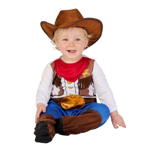 Baby Cowboy Child Costume - 1 of 4