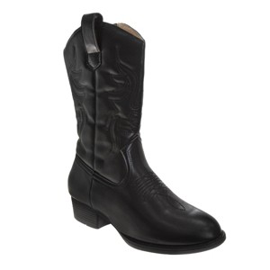 Josmo Chic Women's Cowboy & Western Boots: Comfortable Mid-Heel, Pointed Toe & Slip-on Design - 1 of 4