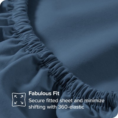 Bering Sea Organic Cotton Percale Queen Sheet Set