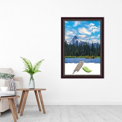 Signore Bronze Gold Wood Wall Picture Frame