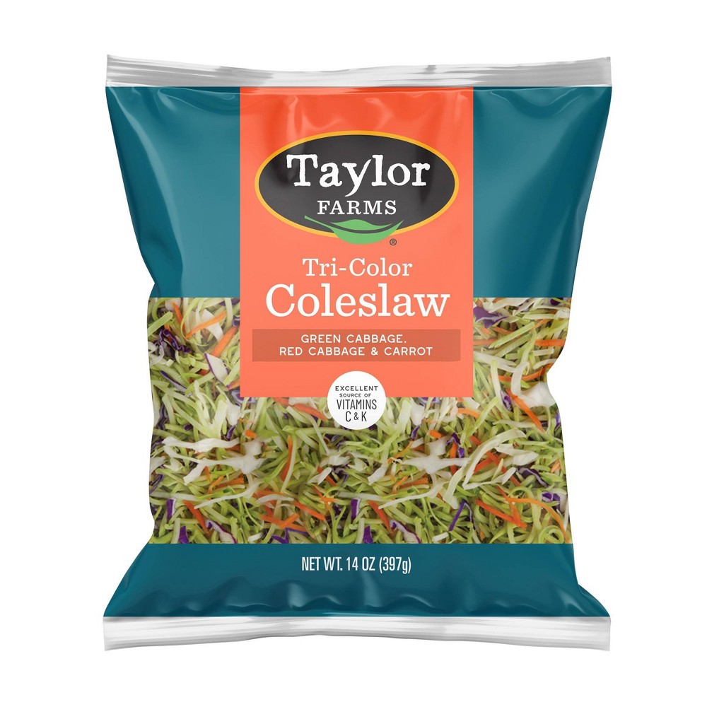 Taylor Farms Tri-Color Coleslaw - 14oz