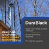 DuraVent DuraBlack 6DBK-12SS 12 x 6 Inch Stainless Steel Single Wall Stove Pipe - 2 of 4