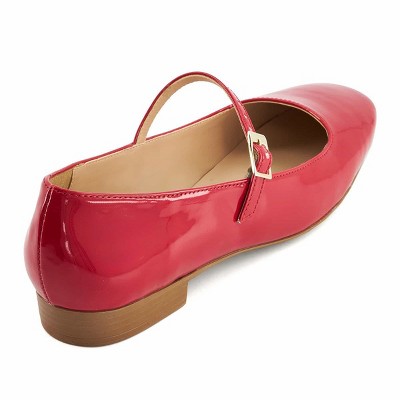 Обувь Andrea Women's Ballet Mary Janes 76774, Red — фото 5