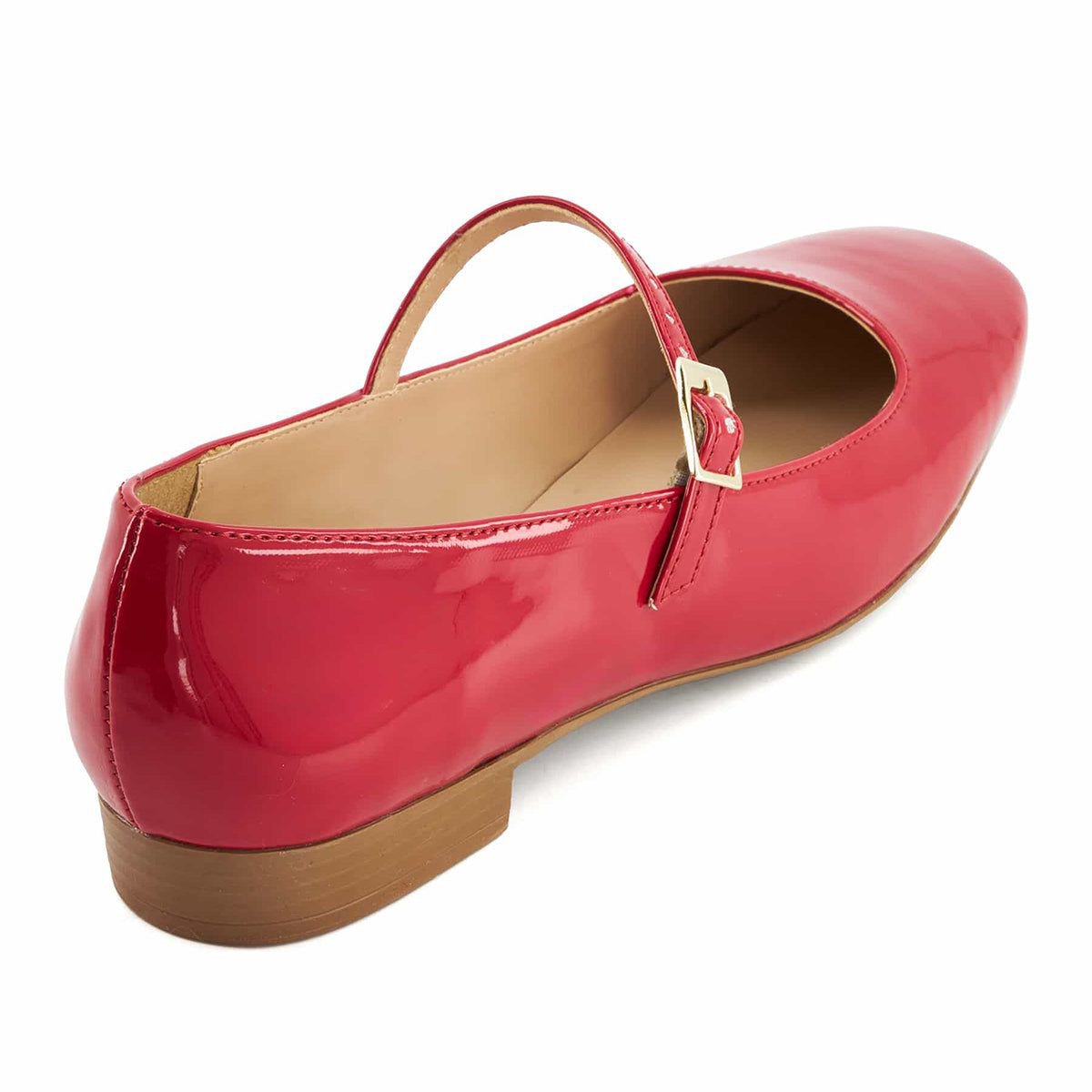Обувь Andrea Women's Ballet Mary Janes 76774, Red, 8 — фото 5