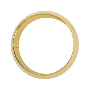 Unique Bargains Napkin Rings Flower Pattern Stainless Steel 1 Pc - 1 of 3