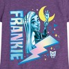 Girls' - Monster High - Frankie Stein Lightning Bolt Fitted Short Sleeve Graphic T-Shirt - 2 of 4