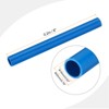 Unique Bargains Water Plumb DIY Crafts High Impact Rigid Round Pipes 8" Length ID 0.63" OD 0.79" Blue - 2 of 4