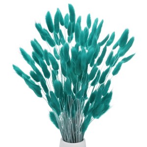 Unique Bargains Artificial Dried Flowers Realistic Look Pampas Bunny Tails Grass 17 Inch - 1 of 4