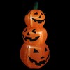 Northlight LED Lighted Inflatable Jack-O-Lantern Trio Halloween Outdoor Decoration - 3.5' - 2 of 3