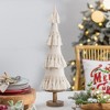 Whisen 8.7x8.7x31.5" Tall Tree Christmas Table Decor - 3 of 4