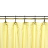 Carnation Home Fashions 8 Gauge Vinyl Shower Curtain Liner with Weighted Magnets and Metal Grommets - 72x72" - 4 of 4