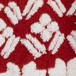 star intarsia red