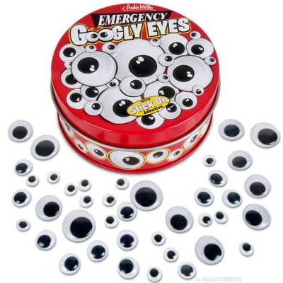 Accoutrements Emergency Googly Eyes With Stick On Adhesive
