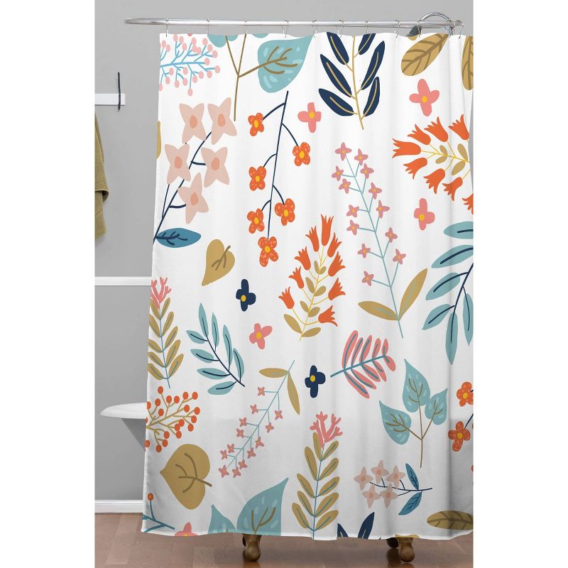 83 Oranges Botanical Harmony Shower Curtain - Deny Designs, 3 of 6