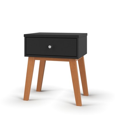 Child Craft SOHO 1 Drawer Nightstand for Nursery or Bedroom, Large Storage Drawer, Made of Sturdy Pinewood, Non-Toxic, Baby Safe Finish