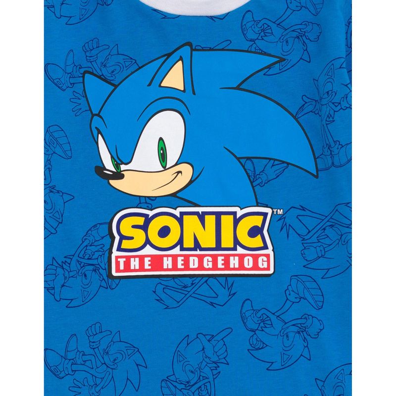 SEGA Sonic the Hedgehog Hangdown T-Shirt Little Kid to Big Kid, 3 of 7