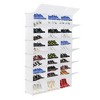KTMBDW 12-Tier Portable 72 Pair Shoe Rack Organizer 36 Grids Tower Shelf Storage Cabinet Stand Expandable for Heels, Boots, Slippers - 4 of 4