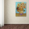Trademark Fine Art -Van Gogh 'Sunflowers' Canvas Art - 3 of 3