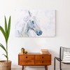 Creative Products Light Blue Horse 36 x 24 Canvas Wall Art - 4 of 4