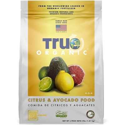 True Organic Granular Citrus & Avocado Food 4-5-4 Fertilizer